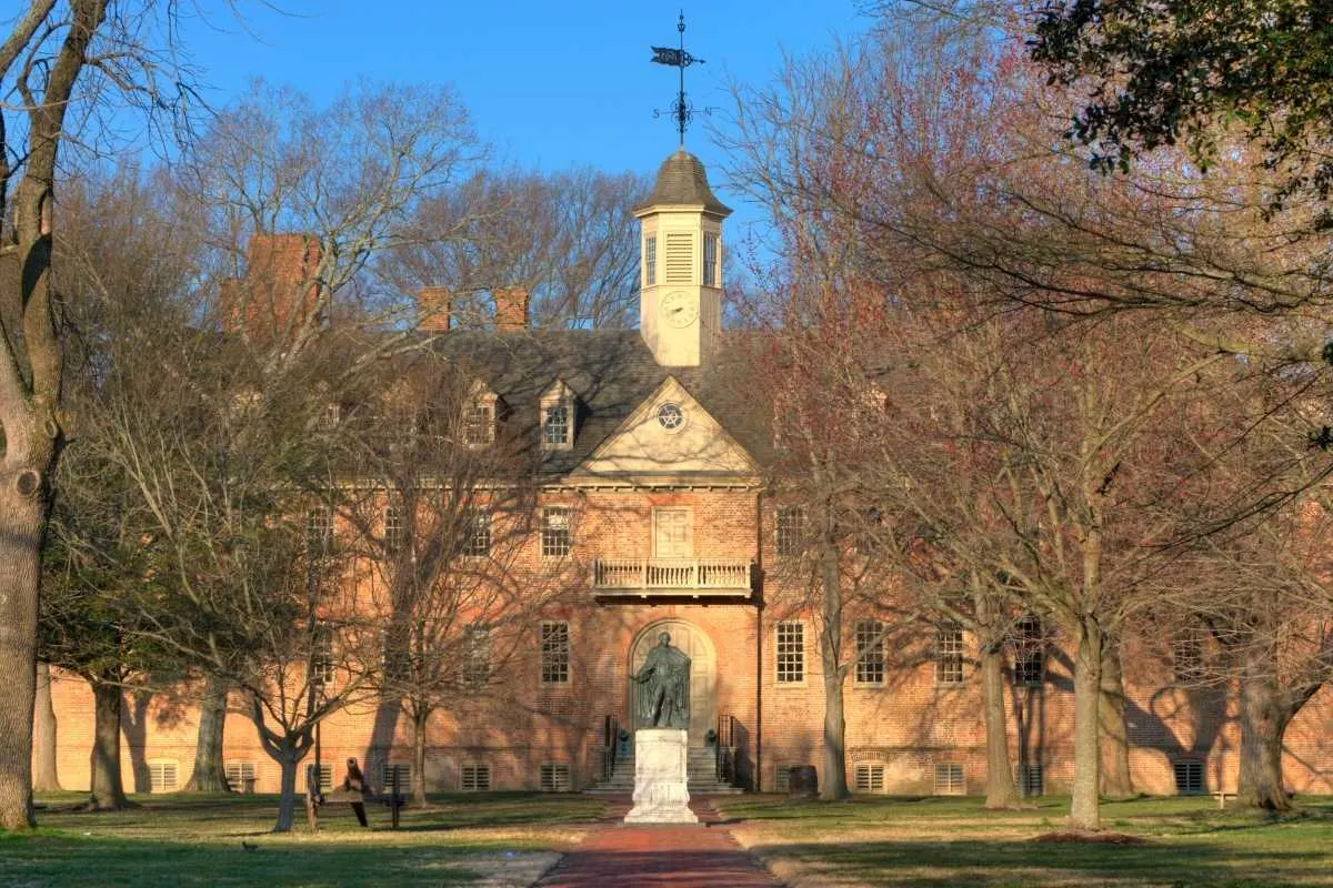 historic brick building with belltower