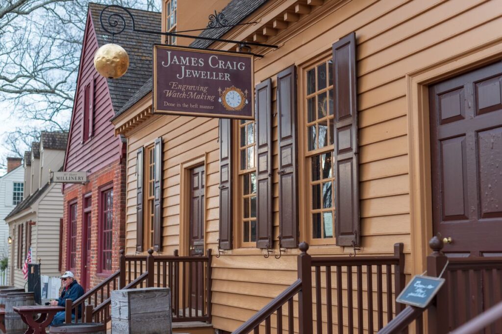 James Craig Jeweller in Williamsburg Virginia