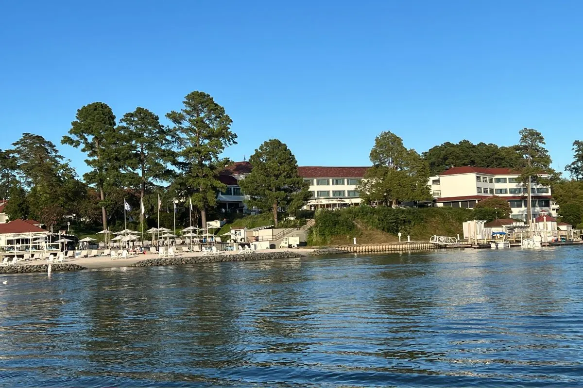 water view of hotel